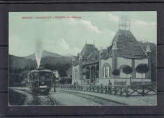 BRASOV GARA LOCOMOTIVA CU ABUR TREN GARA NOA foto