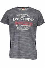 Tricou barbati Lee Cooper 100244 grey foto