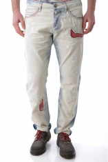 Pantaloni barbati Bray Steve Alan 63371 Light Albastru light foto