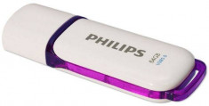 Memorie USB Philips USB PHILIPS FM64FD75B/10, USB 3.0, 64GB, SNOW EDITION PURPLE, violet foto