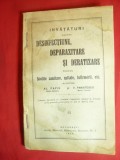 Al.Papiu si V.Panaitescu - Invataturi despre Desinfectiune ,Deparazitare si Dera