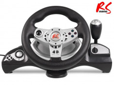 NanoRS RS600 Racing Steering Wheel PS3/PS2/PC(D-INPUT/X-INPUT) foto