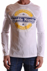 Frankie Morello Pulover barbati 106519 Alb foto