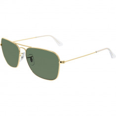 Ochelari Ray-Ban barbatesc Caravan RB3136-001-58 auriu Aviator foto