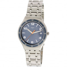 Ceas barbatesc Swatch Enrik argintiu Stainless-Steel Swiss Quartz YGS479G foto