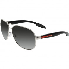 Ochelari Prada barbatesc Polarized PS53PS-1BC5W1-62 argintiu Aviator foto