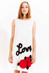 Rochie dama Love Moschino 61260 Alb foto