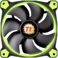 Thermaltake Fan 140mm Riing 14 LED verde foto