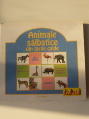 Animale salbatice din tarile calde (5+1)r foto