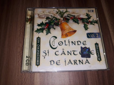 2 CD COLINDE SI CANTECE DE IARNA ORIGINAL INTERCONT MUSIC foto