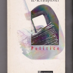 H R Patapievici - Politice