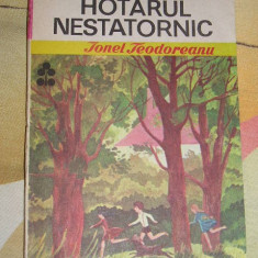 myh 109 - Ionel Teodoreanu - Hotarul nestatornic - ed 1986