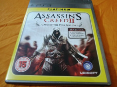 Joc Assassin&amp;#039;s Creed II Goty edition original, PS3! foto