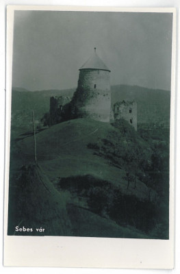 4271 - BOLOGA, Cluj, Castle - old postcard, real PHOTO - unused foto