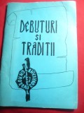 Activitatea Liceului Rosca Codreanu -Barlad 1971 -Debuturi si Traditii , 86 pag