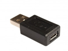 Adaptor usb tata la micro usb mama - nou foto