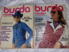 1 revista BURDA Veche,revista de moda/croitorie cu Supliment si tipar,Tp.GRATUIT foto