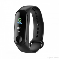 Bratara Fitness band M3,IPS,Ritm Cardiac, IP65,Tensiune,Calorii,G-sensor,Noi foto