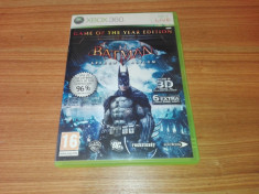 Joc Batman Arkham Asylum GOTY edition xbox 360 foto