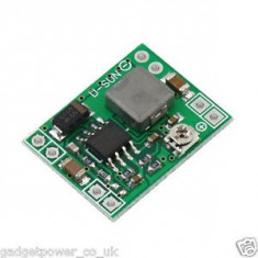 Mini regulator de tensiune , coborator de tip Step Down Buck Converter MP1584EN foto