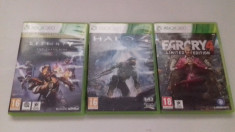 LOT 3 Jocuri - Destiny + Halo 4 + Far Cry 4 - XBOX 360 [Second hand] foto