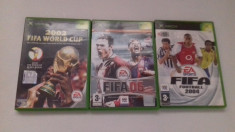 LOT 3 JOCURI XBOX - FIFA 2004 2005 2002 World Cup [Second hand] foto