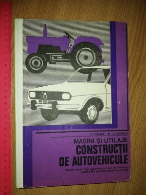 MASINI SI UTILAJE - CONDTRUCTII DE AUTOVEHICULE - 1980 foto