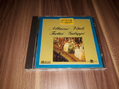 CD ALBINONI/VITALI/TARTINI/GALUPPI COLECTIA LES GENIES CLASSIQUE EDITIONS ATLAS foto