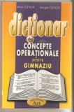 Dictionar de concepte operationale pentru gimnaziu