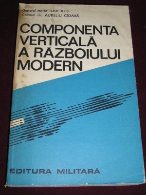 myh 527s - COMPONENTA VERTICALA A RAZBOIULUI MODERN - I RUS A CIOABA - ED 1988 foto