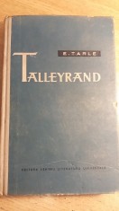 myh 36f - E Tarle - Talleyrand - ed 1962
