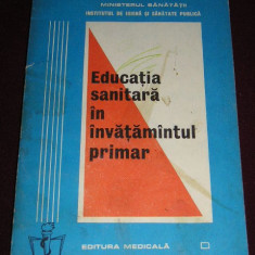 myh 545s - EDUCATIA SANITARA IN INVATAMANTUL PRIMAR - I DOROBANTU - ED 1983