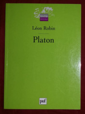 Platon/ Leon Robin - in franceza 2009 foto