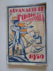 Rar! Almanachul Radio si Radiofonia 1930 foto