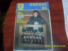 Revista Fotbal 1986 foto