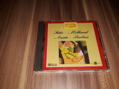 CD SATIE/MILHAUD/AURIC/POULENC COLECTIA LES GENIES CLASSIQUE EDITIONS ATLAS foto