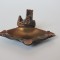 Scrumiera Drachenfels de bronz