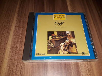 CD CARL ORFF COLECTIA LES GENIES CLASSIQUE EDITIONS ATLAS foto