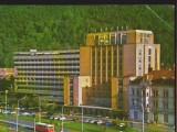 CPI B 10772 CARTE POSTALA - BRASOV. HOTEL CARPATI. AUTOBUZ