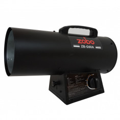 Aeroterma gaz Zobo ZB-G40A 500mc/h cu furtun si regulator foto