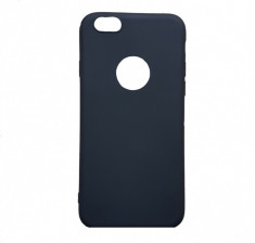 Husa silicon slim mat Iphone 8, negru foto