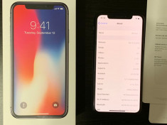 iPhone X 64gb negru second hand foto