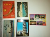 LOT 10 PLIANTE VECHI TIP ARMONICA / SAU CARTI POSTALE / POZE / SUVENIR