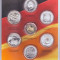 Germania 6x10 euro Argint + 2 euro 2010 - monede comemorative in folder oficial