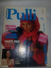 Revista International PULLI vintage Impletituri/modele Plovere,Transport GRATUIT foto