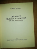 CERAMICA NEAGRA LUSTRUITA DE LA MARGINEA - 1958 -ILUSTRATA