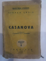 Stefan Zweig, Casanova foto