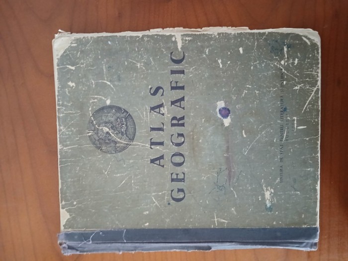 Atlas Geografic-An Apariție 1953.