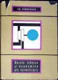BAZELE TEHNICE SI ECONOMICE ALE TERMOFICARII-I.D. STANCESCU-348655