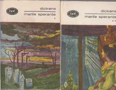 DICKENS - MARILE SPERANTE ( 2 VOLUME ) ( BPT 115-116 ) foto